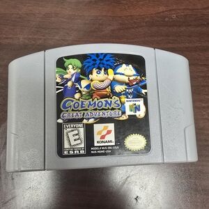 Goemon's Great Adventure (Nintendo 64) N64 Authentic Cartridge Only Tested Works